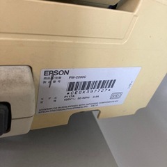 ジャンク　エプソン　プリンター　埃まみれの画像