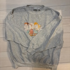 刺繍　スウェット　古着　ヴィンテージの画像