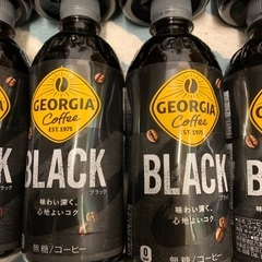 ジョージア　コーヒーブラック500ml✖️12本の画像