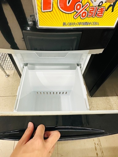 ★1018『黒い冷蔵庫！』TOSHIBA　2ドア冷蔵庫　 GR-M15BS-(K)（2018年製） リサイクルマート鹿児島宇宿店