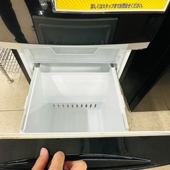 ★1018『黒い冷蔵庫！』TOSHIBA　2ドア冷蔵庫　 GR-M15BS-(K)（2018年製） リサイクルマート鹿児島宇宿店の画像