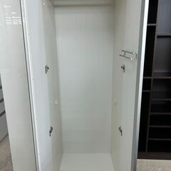 ★リユースのサカイ高崎店★TJ13135  ワードローブ 白 H182×D57.5×W90.8 クリーニング済みの画像