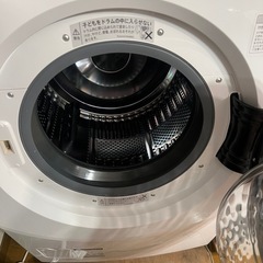 美品　シャープ　右開き　ES-H10F-WR　 2022年購入　洗濯10k 乾燥6k 大容量　ドラム式洗濯乾燥機の画像