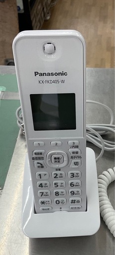 【ドリーム川西店御来店限定】☆ジモティー見たよ♪割引☆ 開催中！Panasonic/VE-GD27DL-W/コードレス電話機　【99560000033052】