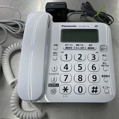 【ドリーム川西店御来店限定】☆ジモティー見たよ♪割引☆ 開催中！Panasonic/VE-GD27DL-W/コードレス電話機　【99560000033052】の画像
