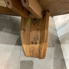 【ジモティー割】天然木 ちゃぶ台（ID1475）の画像