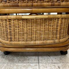 ★リユースのサカイ高崎店★TJ13138  引き出し収納 ブラウン H144×D43×W58 クリーニング済みの画像