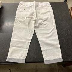 M2510-316 GU パンツ Mサイズ ホワイト 中古美品の画像
