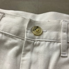 M2510-316 GU パンツ Mサイズ ホワイト 中古美品の画像