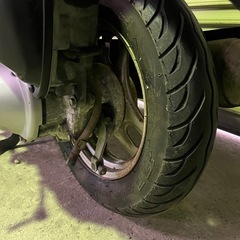 【New】実働 BT新品 シート新品 サイドスタンド付き ホンダ AF61 トゥデイ 4スト 原付 バイク スクーター ブラックの画像