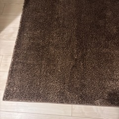 ブラウン　カーペット　1.5畳の画像