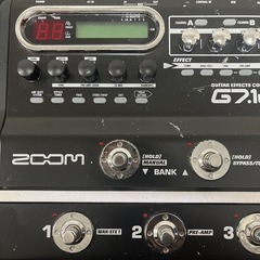 zoom g7.1ut ギターマルチエフェクターの画像