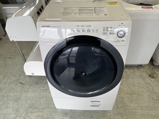 洗濯機の分解クリーニング行っています！配送設置込み　2022年製　シャープ7.0Kドラム式洗濯乾燥機　分解クリーニング済み