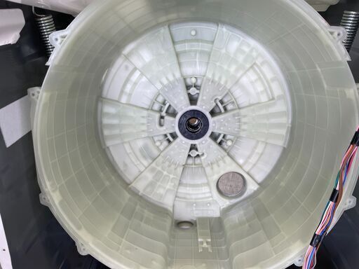洗濯機の分解クリーニング行っています！配送設置込み　2022年製　シャープ7.0Kドラム式洗濯乾燥機　分解クリーニング済み