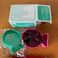 おさかなケース付き抜き型セットの画像