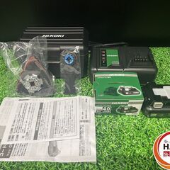 【未使用】HiKOKI CV12DB(LS) ﾏﾙﾁﾂｰﾙ 10.8V ﾊﾞｯﾃﾘｰ+1【ハンズクラフト沖縄豊見城店】の画像