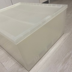 無印良品　収納ボックス　ポリプロピレンクローゼットケースの画像