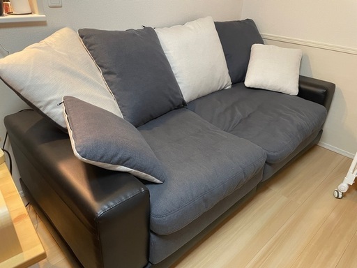 ニトリ　3人がけソファ（キングダム3KD)