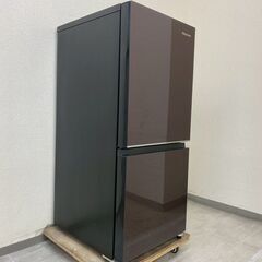 中古家電セット(冷蔵庫 Hisense 135L 2023年製 HR-G13C-BR 洗濯機 IRISOHYAMA 8kg 2023年製 IAW-T806HA)の画像