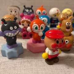 アンパンマン ブロックラボ　ブロックラボスイング　ソフビ　やなせたかしの画像