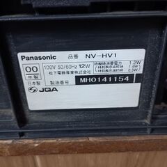 (ジャンク)Panasonic ビデオデッキ NV‐HV1の画像