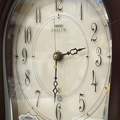 セイコー SEIKO EMBLEM電波時計  HW5452030C 時計 置時計 ウォッチ  1022-017の画像