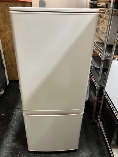 【中古】¥14,300 2ドア冷蔵庫　ミツビシ　 【IJ142】