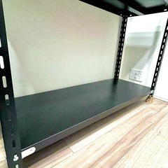 NC-1200-18 ブラック 70kg/段  スチールラック  収納ラックの画像