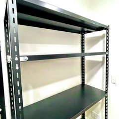 NC-1200-18 ブラック 70kg/段  スチールラック  収納ラックの画像