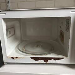 【傷•汚れあり】電子レンジの画像