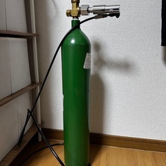 [お譲り先決定済]水槽、水草用 CO2ボンベ、レギュレータの画像