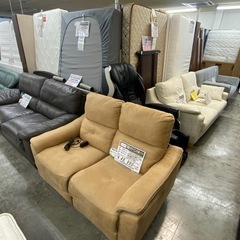 【愛品館 江戸川店 】3P本革ソフ ロゾKD ＮITORI（ニトリ）の画像