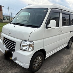 軽バン　状態良し　格安　車検付き　バモスホビオの画像