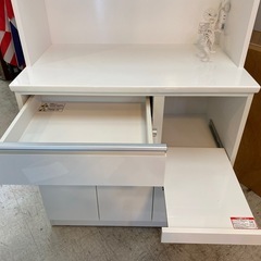 【愛品館 江戸川店 】3枚スイング扉 キッチンボード NITORI（ニトリ）の画像
