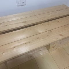 木製ハーフパレット2枚セットの画像