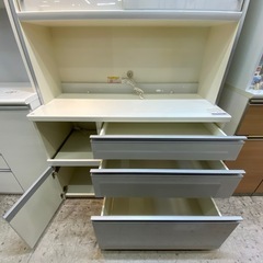 【愛品館 江戸川店 】2枚スライド扉 キッチンボード PAMOUNA（パモウナ）の画像