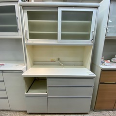 【愛品館 江戸川店 】2枚スライド扉 キッチンボード PAMOUNA（パモウナ）の画像