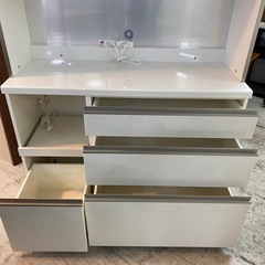 【愛品館 江戸川店 】2枚スライド扉 キッチンボード PAMOUNA（パモウナ）の画像