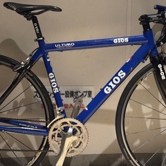 Gios Ultimo ジオス　アルミ/カーボンロードバイク自転車整備完了の画像