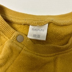 くまさん　ロンパース　futafuta 50-70サイズの画像