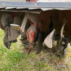 秋耕し作業も耕運機で楽々！共立オーレック　KR600 かるわざ　6馬力耕運機　程度良好！の画像