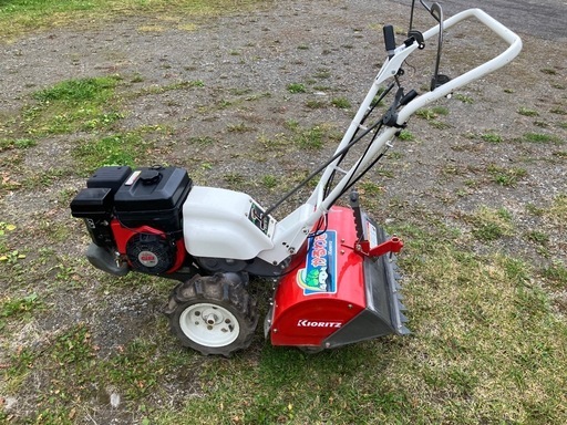 秋耕し作業も耕運機で楽々！共立オーレック　KR600 かるわざ　6馬力耕運機　程度良好！