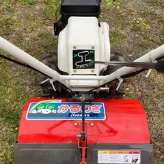 秋耕し作業も耕運機で楽々！共立オーレック　KR600 かるわざ　6馬力耕運機　程度良好！の画像