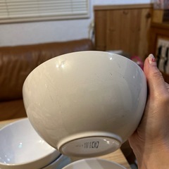 お皿（白）の画像
