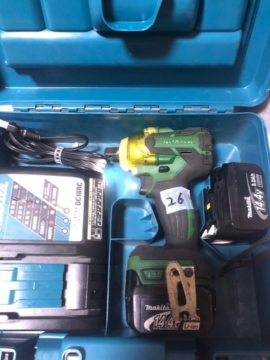 マキタ 14.4v充電式インパクトレンチTW280D中古美品オリジナルハウジング