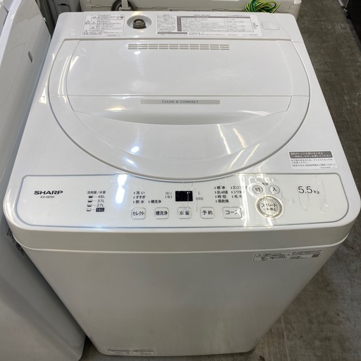 SHARP 全自動洗濯機 5.5kg 2024年製