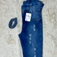新品、未使用 ‼️ 2個レディースジーンズ M-Lサイズの画像