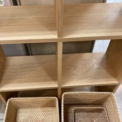 取りに来れる方限定！無印用品のシェルフです！の画像