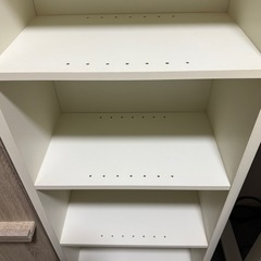 カラーボックス 白 中古 しっかりしたつくりしっかりした作りの画像