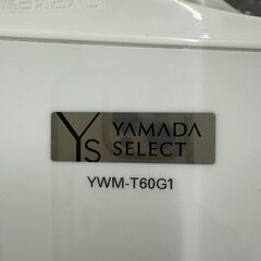 【ジャングルジャングル滋賀草津店】ジモティ来店特価!!　洗濯機　ﾔﾏﾀﾞ　YWM-T60G1　2019　　J-251064の画像